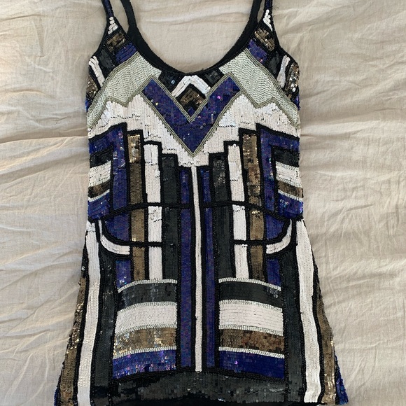 ☆ Host Pick! ☆ Parker NY: Hayden Sequin Tank Dress - Picture 6 of 8